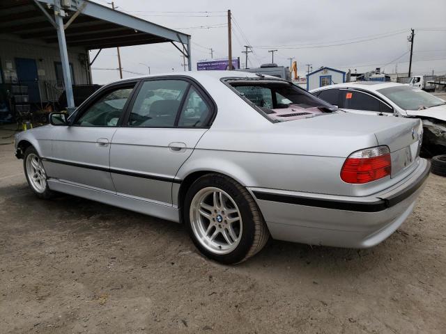 WBAGG83421DN83332 - 2001 BMW 740 I AUTOMATIC SILVER photo 2