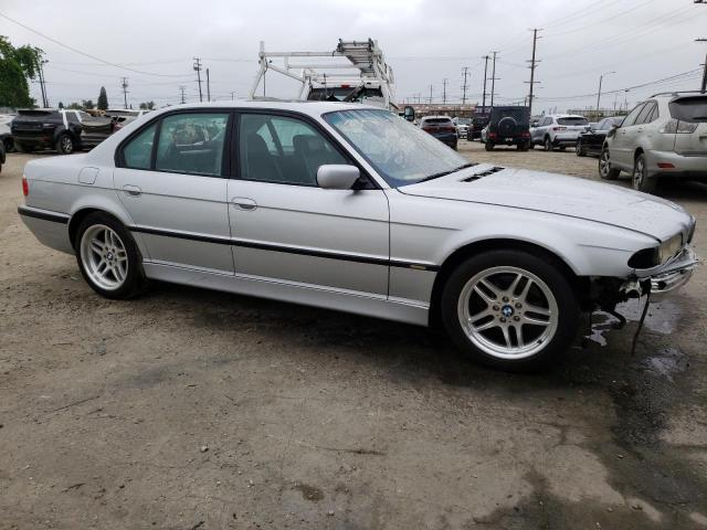 WBAGG83421DN83332 - 2001 BMW 740 I AUTOMATIC SILVER photo 4