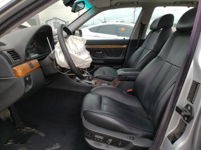 WBAGG83421DN83332 - 2001 BMW 740 I AUTOMATIC Күміс фото 7