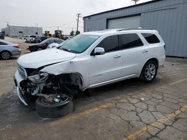 1C4RDJEG9HC601179 - 2017 DODGE DURANGO CITADEL WHITE photo 1