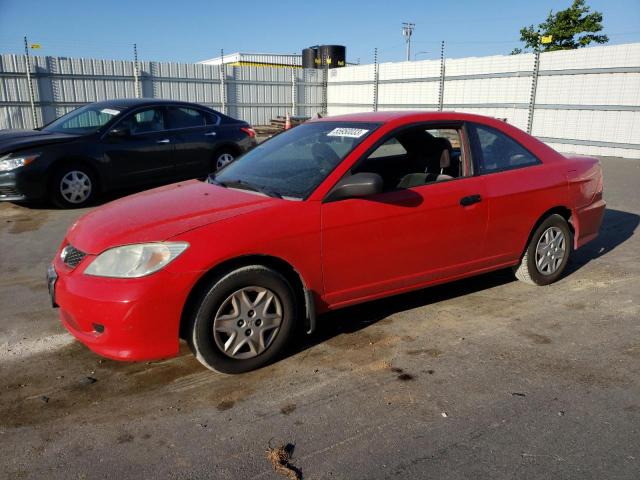 1HGEM22105L050836 - 2005 HONDA CIVIC DX VP Qırmızı foto 1