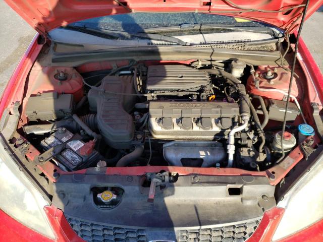 1HGEM22105L050836 - 2005 HONDA CIVIC DX VP Qırmızı foto 11
