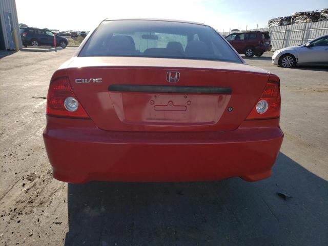 1HGEM22105L050836 - 2005 HONDA CIVIC DX VP Qırmızı foto 6