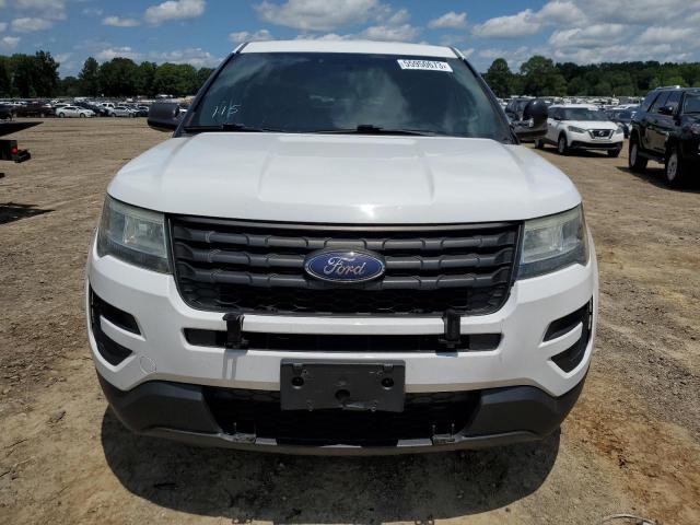 1FM5K8AR7GGA62777 - 2016 FORD EXPLORER POLICE INTERCEPTOR WHITE photo 5