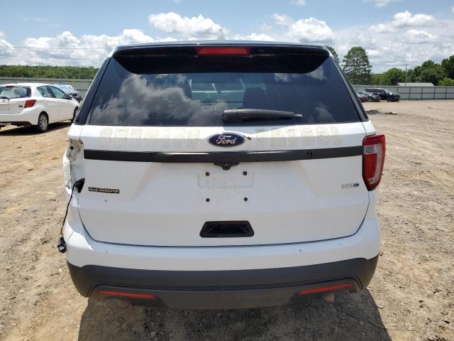 1FM5K8AR7GGA62777 - 2016 FORD EXPLORER POLICE INTERCEPTOR WHITE photo 6