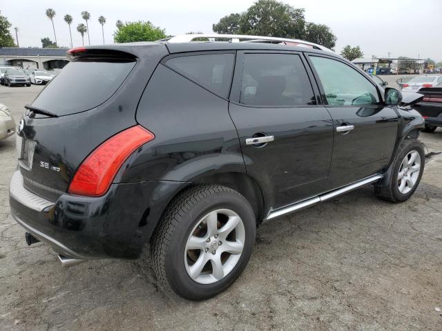 JN8AZ08WX6W546592 - 2006 NISSAN MURANO SL BLACK photo 3