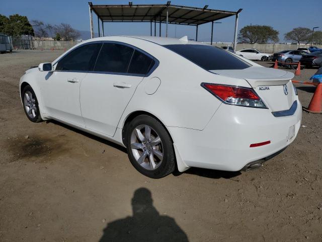 19UUA8F56DA005575 - 2013 ACURA TL TECH WHITE photo 2