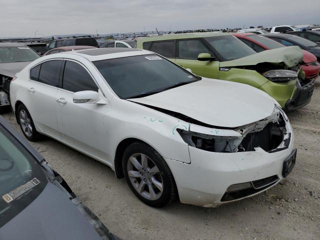 19UUA8F56DA005575 - 2013 ACURA TL TECH WHITE photo 4