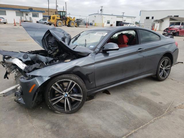 WBA4P1C51HK522563 - 2017 BMW 440I GRAY photo 1