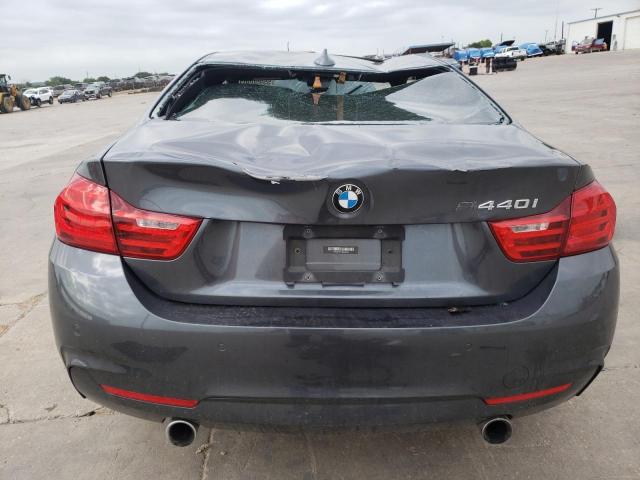 WBA4P1C51HK522563 - 2017 BMW 440I GRAY photo 6