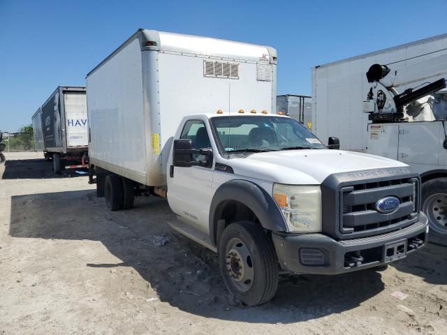 1FDUF4GY7DEA93879 - 2013 FORD F450 SUPER DUTY WHITE photo 1