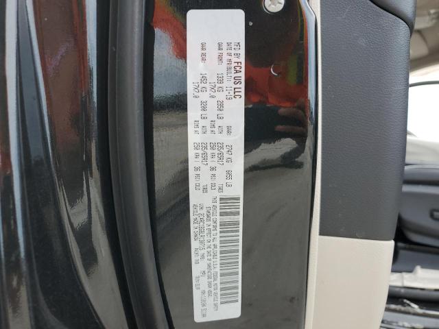 2C4RC1BG8LR130715 - 2020 CHRYSLER PACIFICA TOURING L შავი ფოტო 12