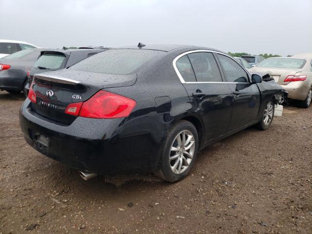 JNKBV61F38M266535 - 2008 INFINITI G35 BLACK photo 3