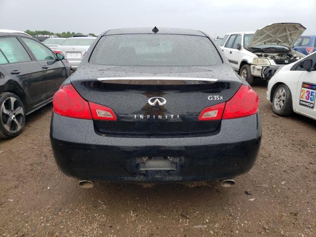 JNKBV61F38M266535 - 2008 INFINITI G35 BLACK photo 6