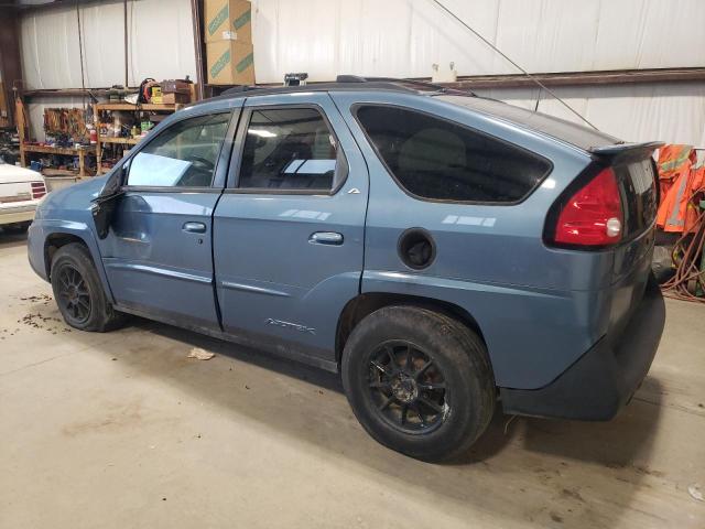 3G7DB03E32S578946 - 2002 PONTIAC AZTEK BLUE photo 2