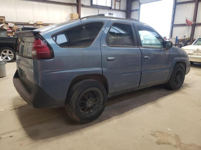 3G7DB03E32S578946 - 2002 PONTIAC AZTEK BLUE photo 3