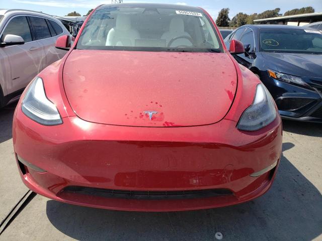 7SAYGDEE4PF629835 - 2023 TESLA MODEL Y RED photo 5