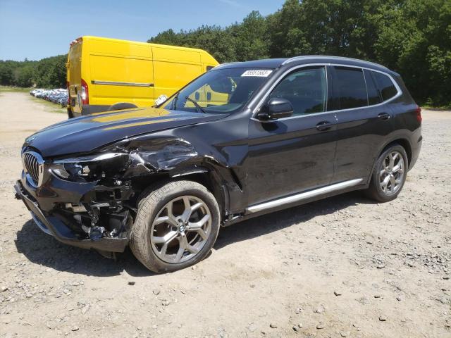 5UXTY5C03L9C48114 - 2020 BMW X3 XDRIVE30I BLACK photo 1