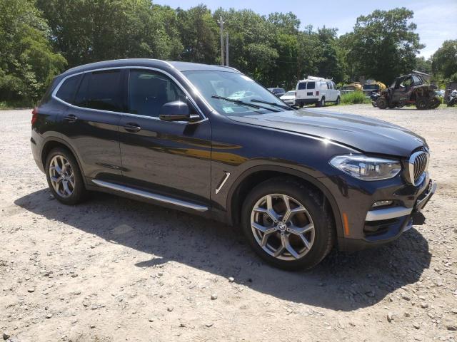 5UXTY5C03L9C48114 - 2020 BMW X3 XDRIVE30I BLACK photo 4