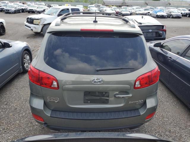 5NMSH13E68H187626 - 2008 HYUNDAI SANTA FE SE GRAY photo 6