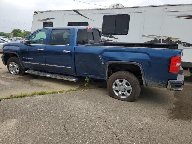 1GT42YEY4HF157404 - 2017 GMC SIERRA K3500 DENALI BLUE photo 2