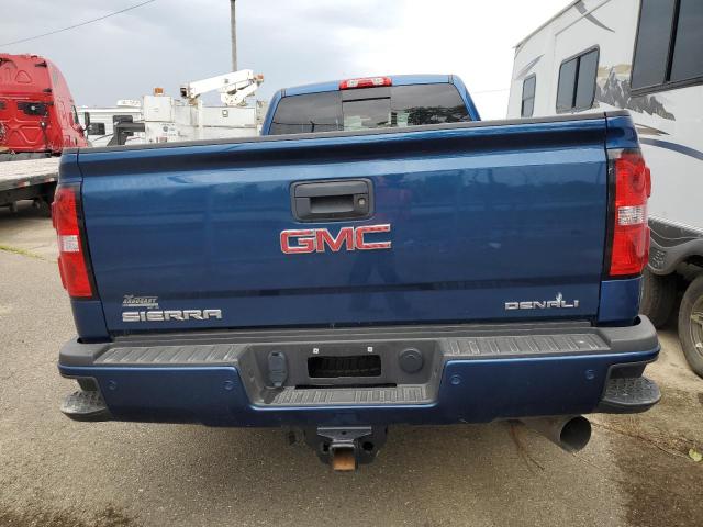 1GT42YEY4HF157404 - 2017 GMC SIERRA K3500 DENALI BLUE photo 6