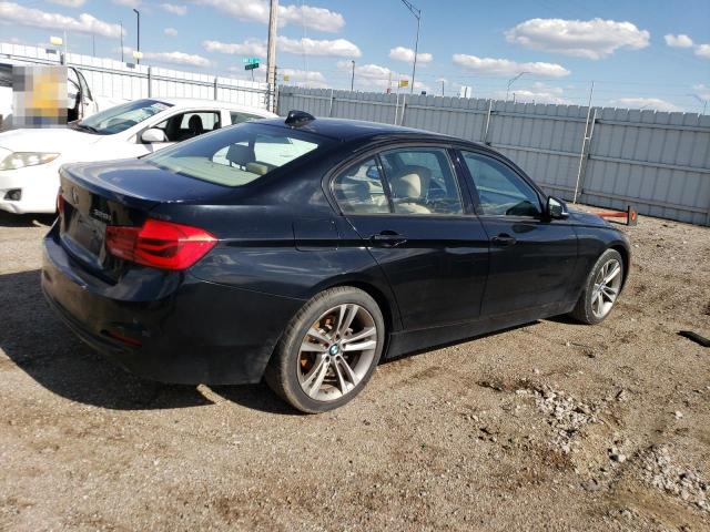 WBA8E3G56GNU38751 - 2016 BMW 328 XI SULEV BLACK photo 3