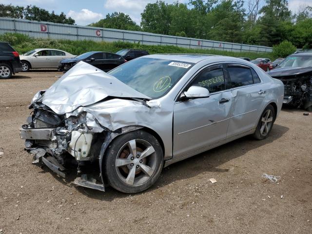 1G1ZC5E04CF304236 - 2012 CHEVROLET MALIBU 1LT SILVER photo 1