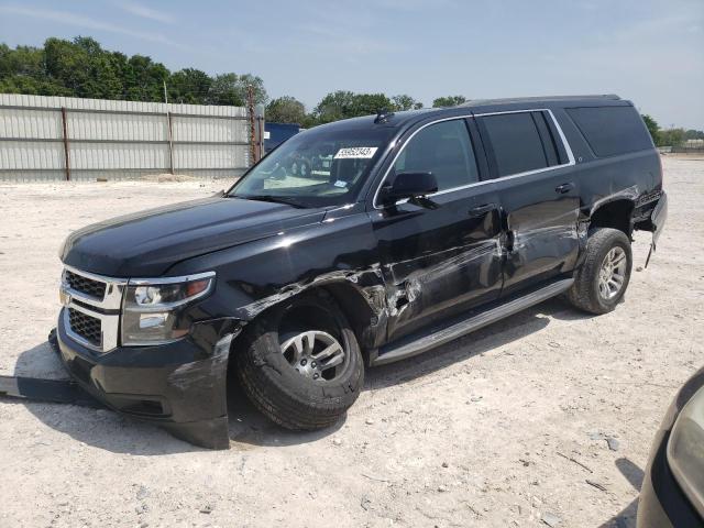 1GNSCHKC6LR161790 - 2020 CHEVROLET SUBURBAN C1500 LT BLACK photo 1