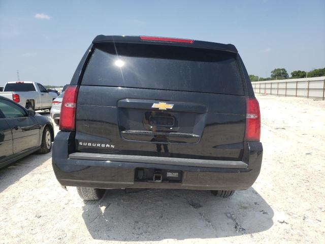 1GNSCHKC6LR161790 - 2020 CHEVROLET SUBURBAN C1500 LT BLACK photo 6