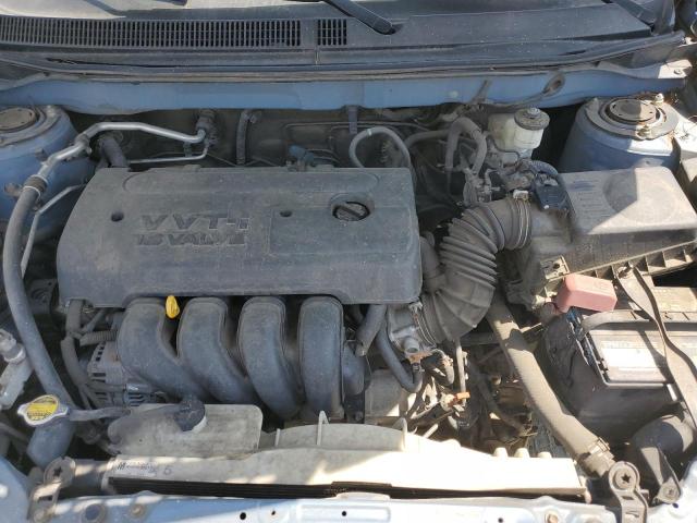 2T1KR32E38C687730 - 2008 TOYOTA COROLLA MA XR BLUE photo 11