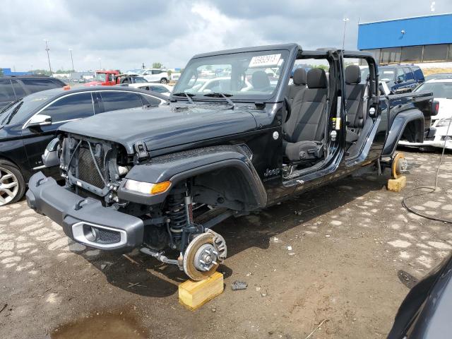 1C6JJTAM4ML554996 - 2021 JEEP GLADIATOR SPORT BLACK photo 1