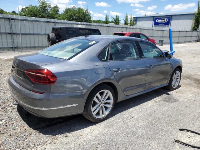 1VWLA7A30KC001742 - 2019 VOLKSWAGEN PASSAT WOLFSBURG GRAY photo 3
