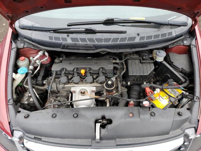 2HGFA1F64AH574544 - 2010 HONDA CIVIC LX-S წითელი ფოტო 11