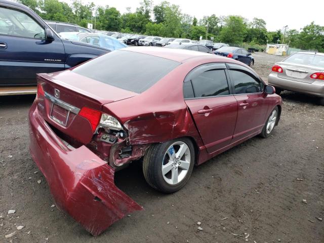 2HGFA1F64AH574544 - 2010 HONDA CIVIC LX-S წითელი ფოტო 3