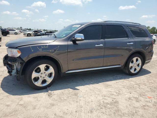 1C4RDHAG4EC590635 - 2014 DODGE DURANGO SXT GRAY photo 1