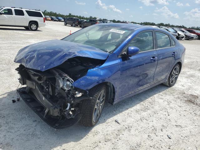 3KPF34AD1KE062463 - 2019 KIA FORTE GT LINE BLUE photo 1