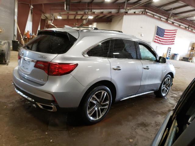 5FRYD4H84HB011944 - 2017 ACURA MDX ADVANCE SILVER photo 3