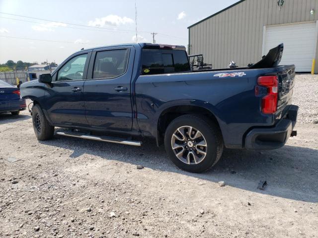 3GCUYEET6MG372082 - 2021 CHEVROLET SILVERADO K1500 RST BLUE photo 2