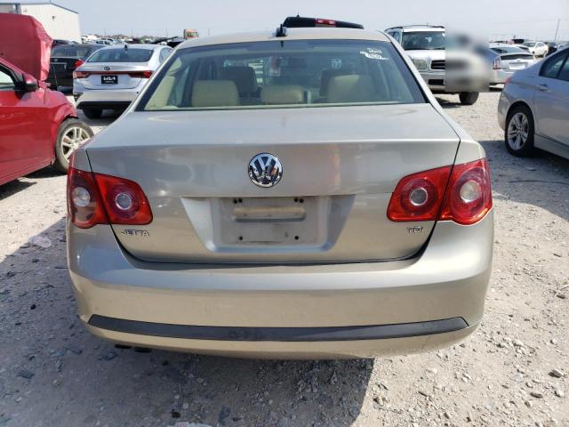 3VWDT71K06M738241 - 2006 VOLKSWAGEN JETTA TDI OPTION PACKAGE 2 BEIGE photo 6