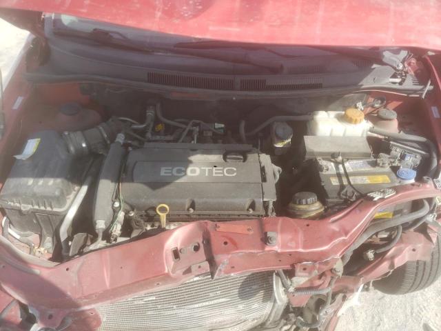 KL1TD6DE7BB241465 - 2011 CHEVROLET AVEO LS 红色 照片 11