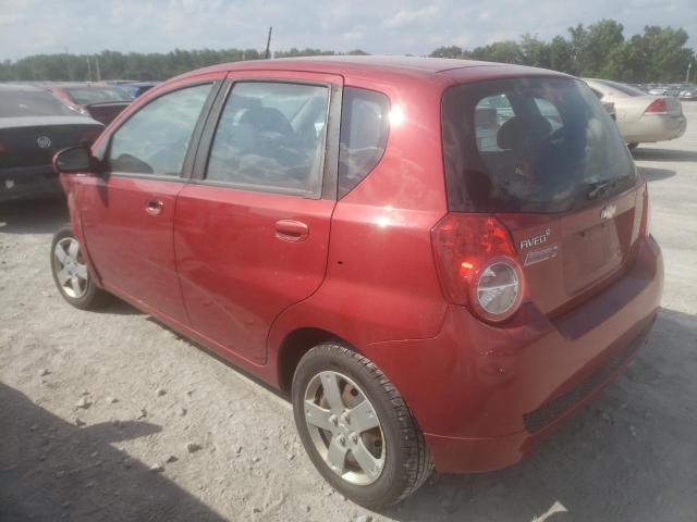 KL1TD6DE7BB241465 - 2011 CHEVROLET AVEO LS 红色 照片 2