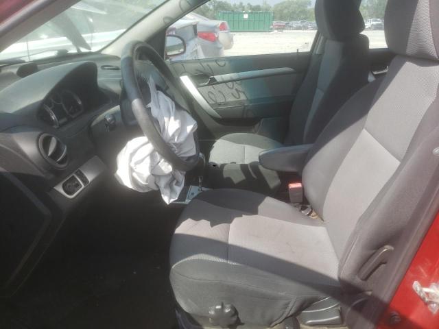 KL1TD6DE7BB241465 - 2011 CHEVROLET AVEO LS 红色 照片 7