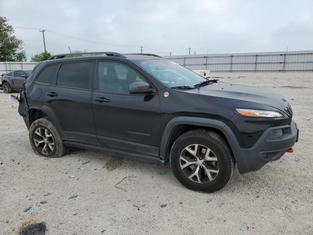 1C4PJMBB3JD559375 - 2018 JEEP CHEROKEE TRAILHAWK BLACK photo 4