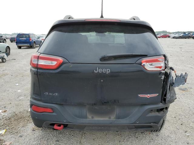 1C4PJMBB3JD559375 - 2018 JEEP CHEROKEE TRAILHAWK BLACK photo 6