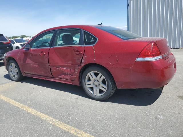 2G1WB5E33E1136129 - 2014 CHEVROLET IMPALA LIM LT RED photo 2