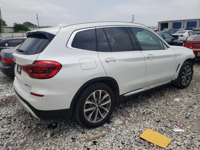 5UXTR9C56KLP97661 - 2019 BMW X3 XDRIVE30I WHITE photo 3