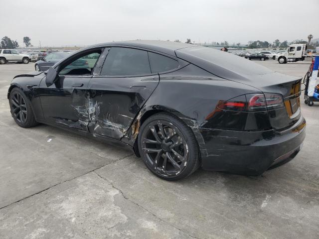 5YJSA1E52PF507462 - 2023 TESLA MODEL S შავი ფოტო 2