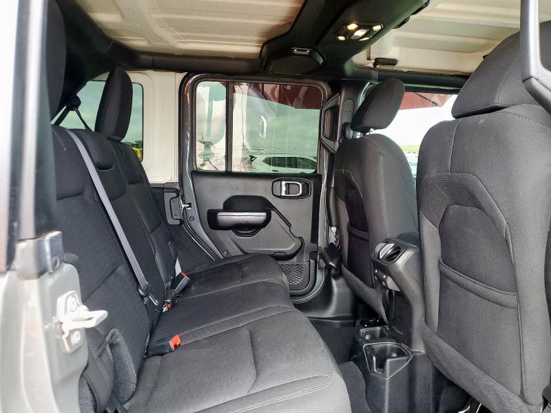 1C4HJXDN1LW155348 - 2020 JEEP WRANGLER U SPORT Grau Foto 11