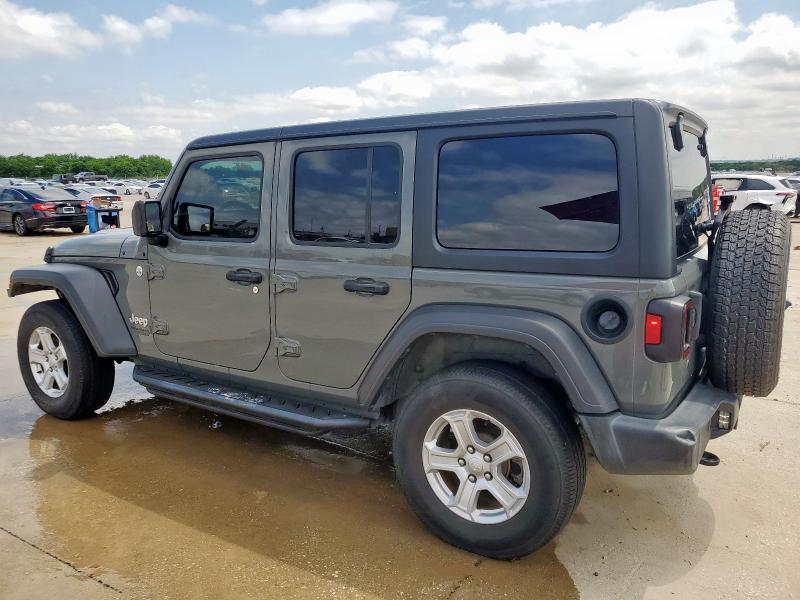 1C4HJXDN1LW155348 - 2020 JEEP WRANGLER U SPORT Grau Foto 2